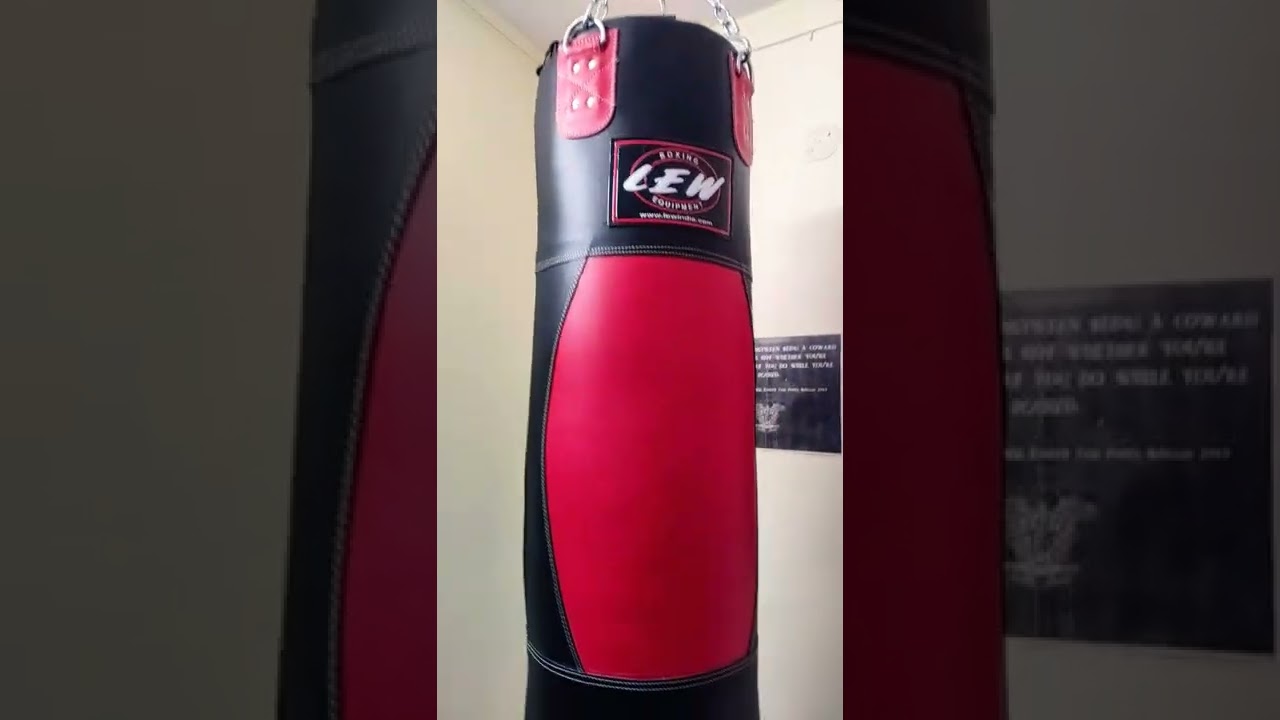 Lew Boxing Bag with Gloves and Bandage.💪👈