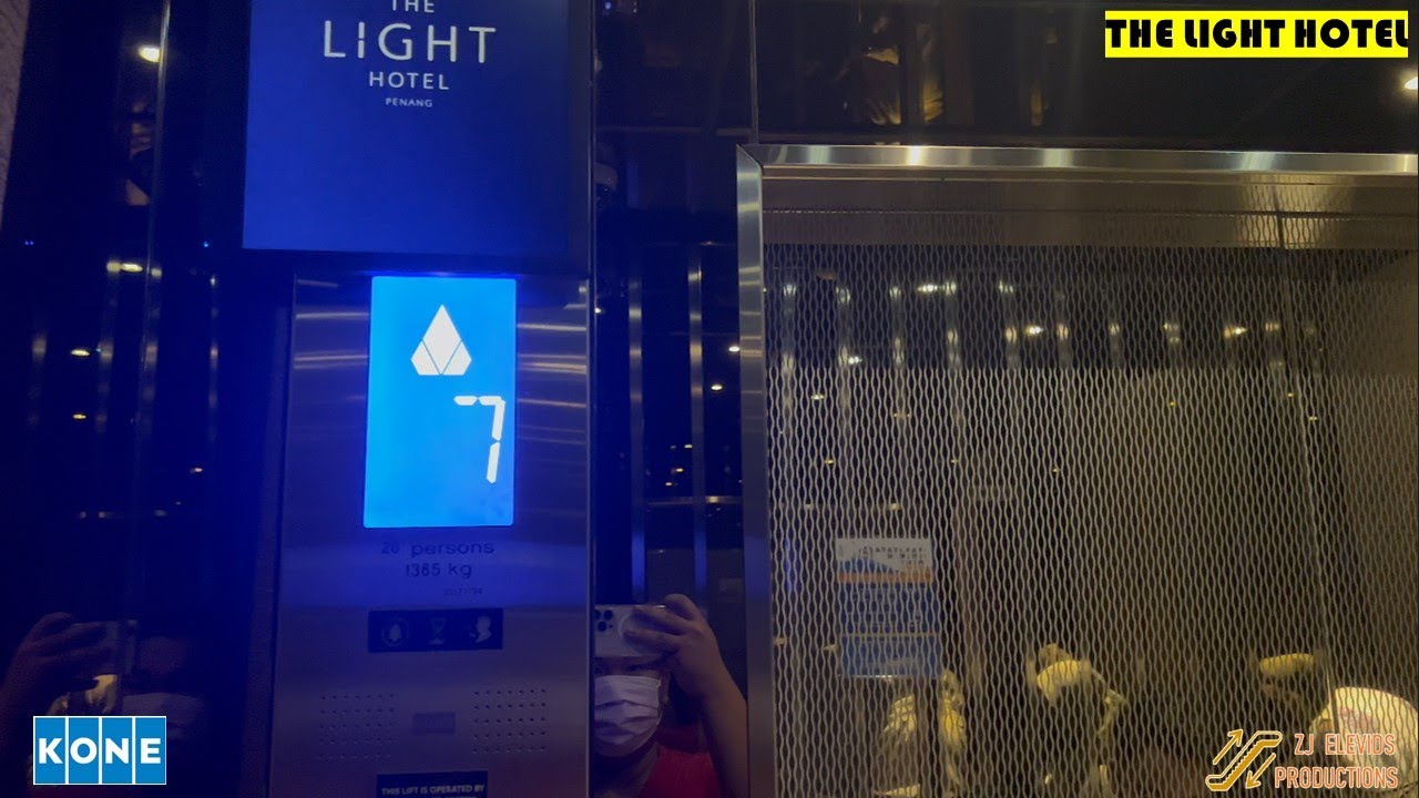 【RETAKE】KONE Elevators at The Light Hotel, Seberang Jaya, Penang, Malaysia.