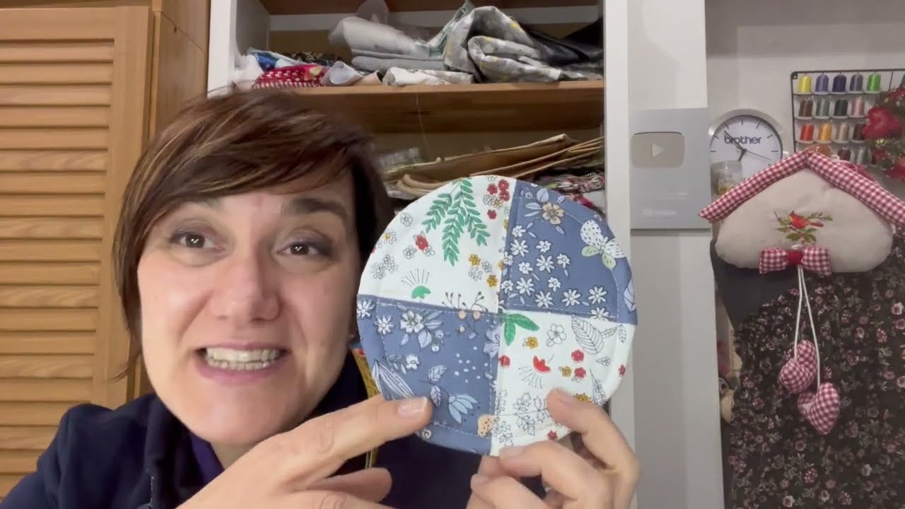 🌹 ritaglia 6 cerchi di tessuto e ti stupirai | tecnica facile per mille usi | Tutorial  susi 925
