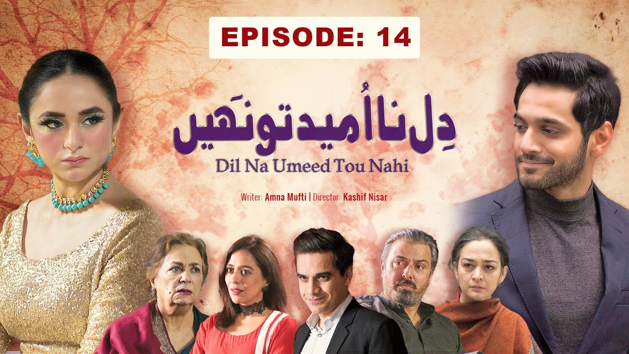 Dil Na Umeed Toh Nahi |  Episode 14 | Yumna Zaidi | Wajaj Ali - PrimeFlix Drama