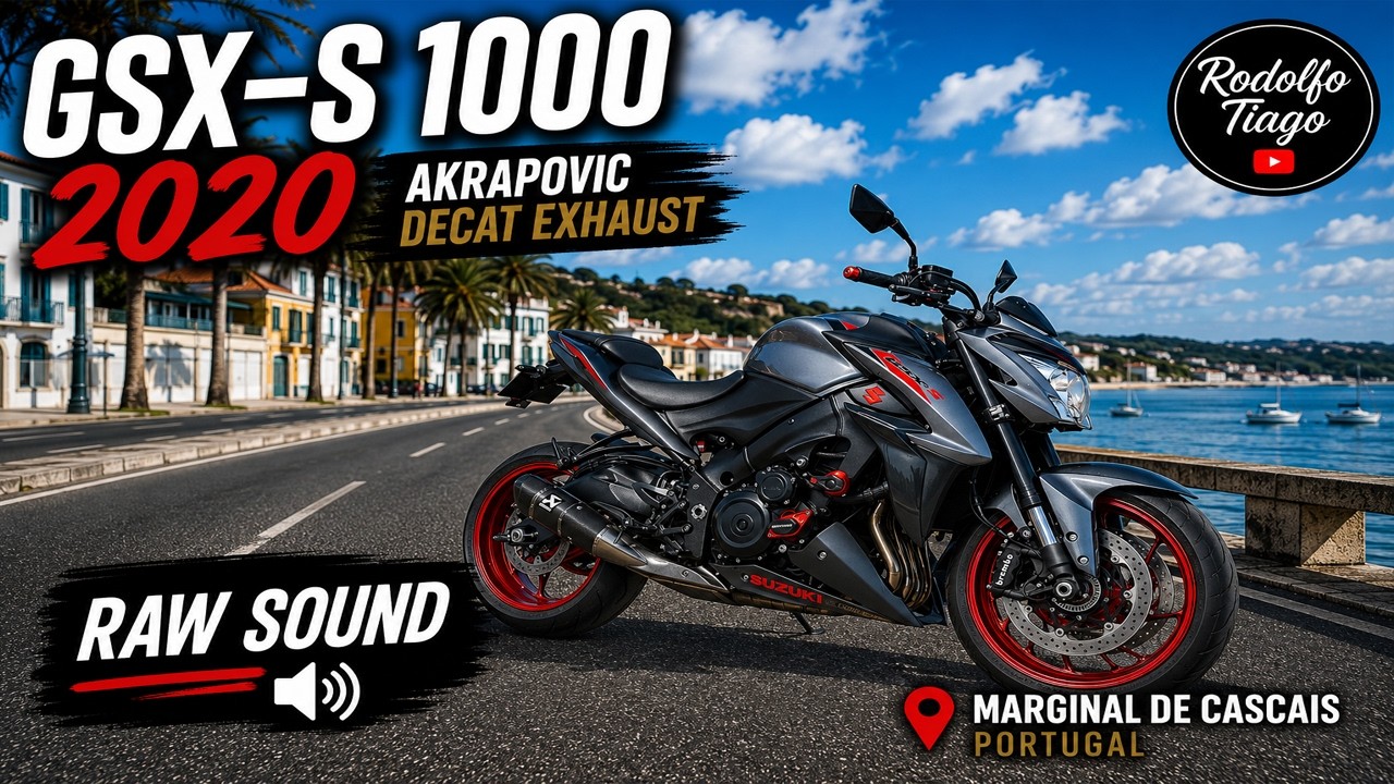 [4K] 2020 Suzuki GSX-S 1000 POV RAW PURE SOUND PART 1 (City Driving) [4K]