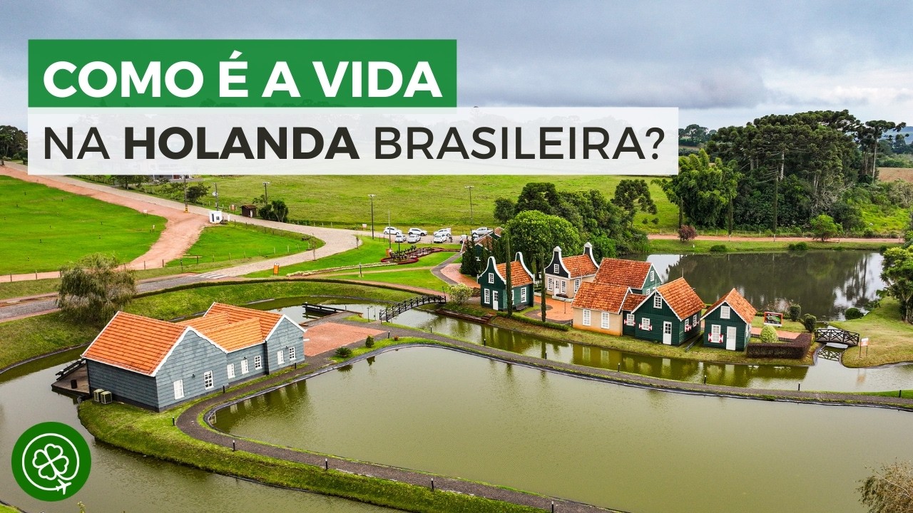Como é a vida na HOLANDA BRASILEIRA?