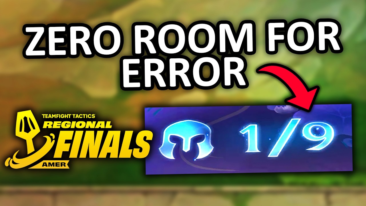 TFT Pro Pulls Off a Near Perfect Level 9 Full-Board Pivot at Regionals