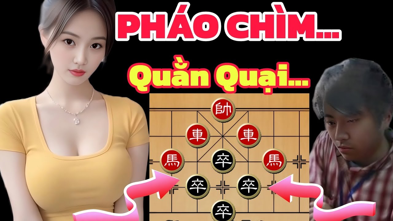 Cờ Tướng | PHÁO CHÌM KHAI CUỘC PHẾ 2 XE QUÁ XÁ HAY