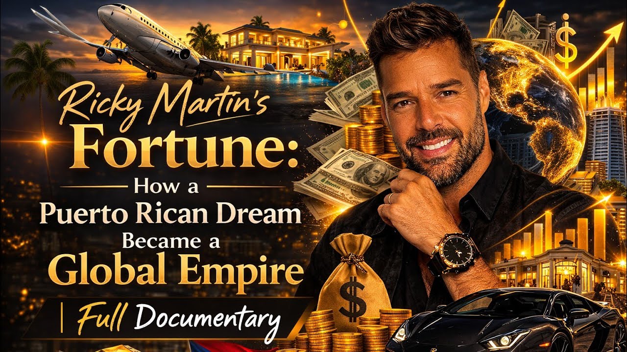 Ricky Martin’s Fortune: How a Puerto Rican Dream Became a Global Empire | Full Documentary