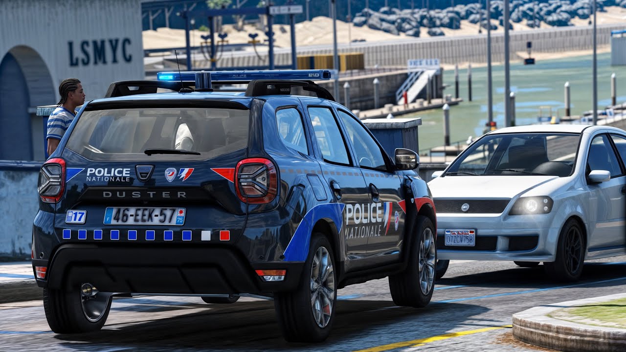 [GTA 5] PATROUILLE SUR LA PLAGE AVEC LES CRS 🚔 | LSPDFR #1134