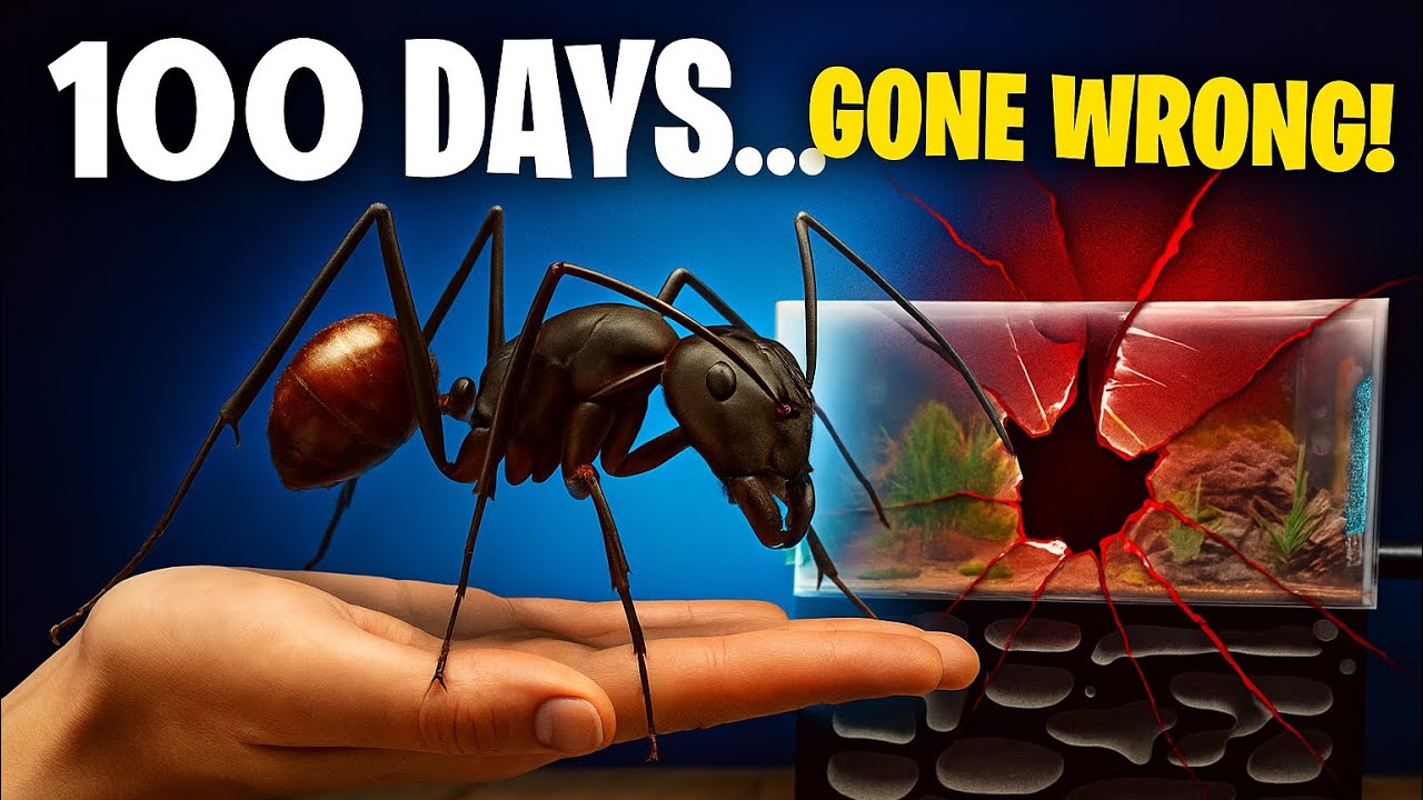 I Kept the World’s Largest Ant for 100 Days… THIS Happened