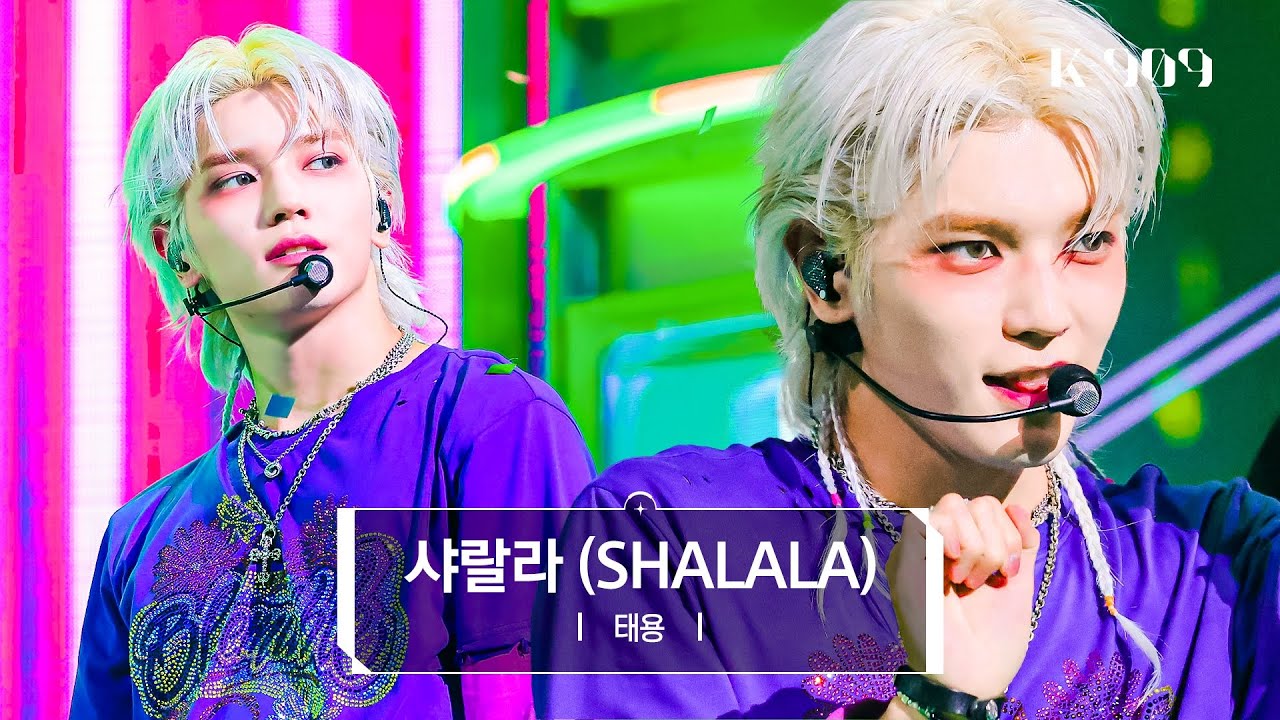 [4K] 태용 (NCT) - 샤랄라 (SHALALA) l @JTBC K-909 230610 방송