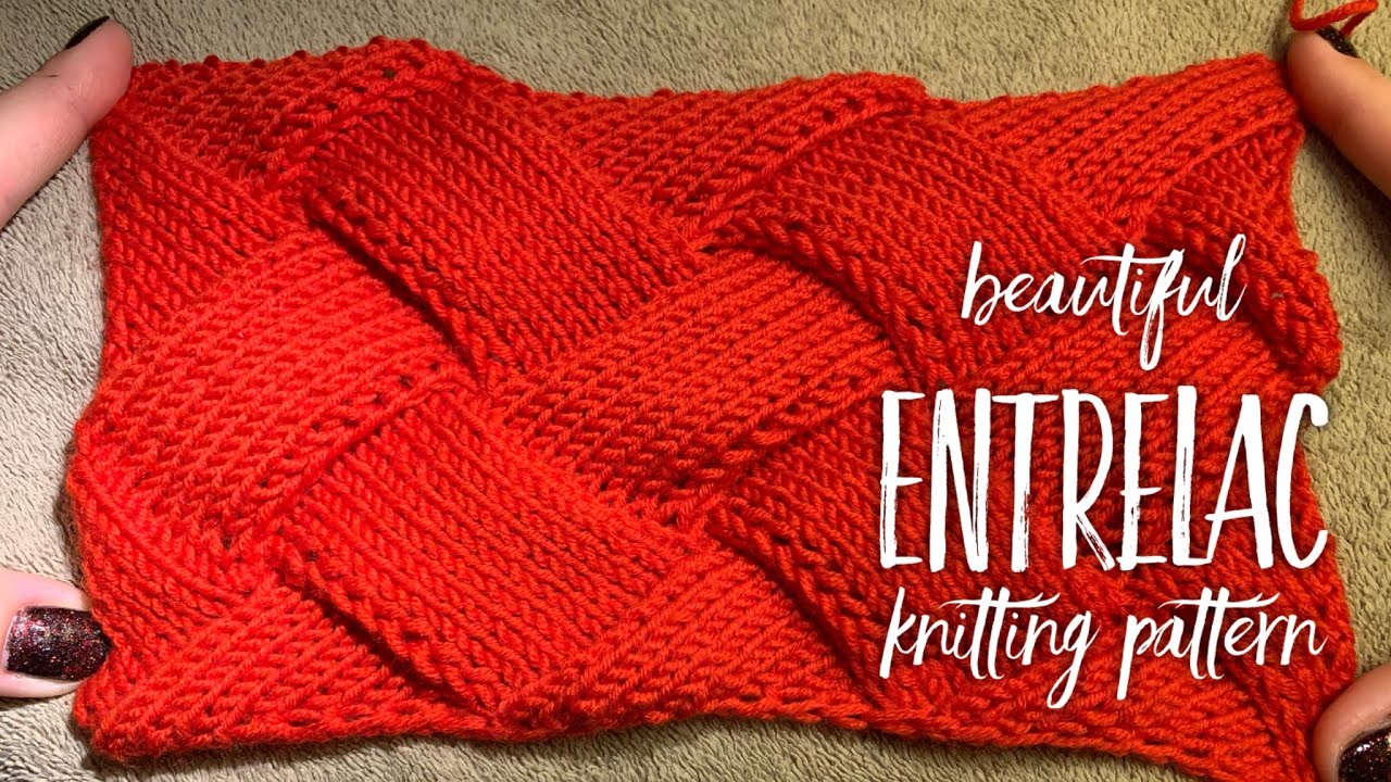 ЭНТЕРЛАК СПИЦАМИ ПОВОРОТНЫМИ РЯДАМИ: мастер-класс, часть 3 ❤️ / Entrelac knitting pattern