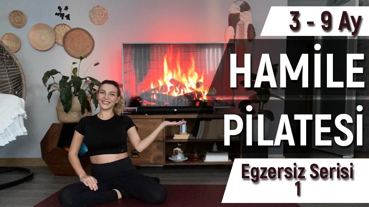 Hamile pilatesi 1 | 3-9 Ay uygulayabileceğiniz Sırt, bel, kalça ağrılarına birebir Egzersiz Serisi