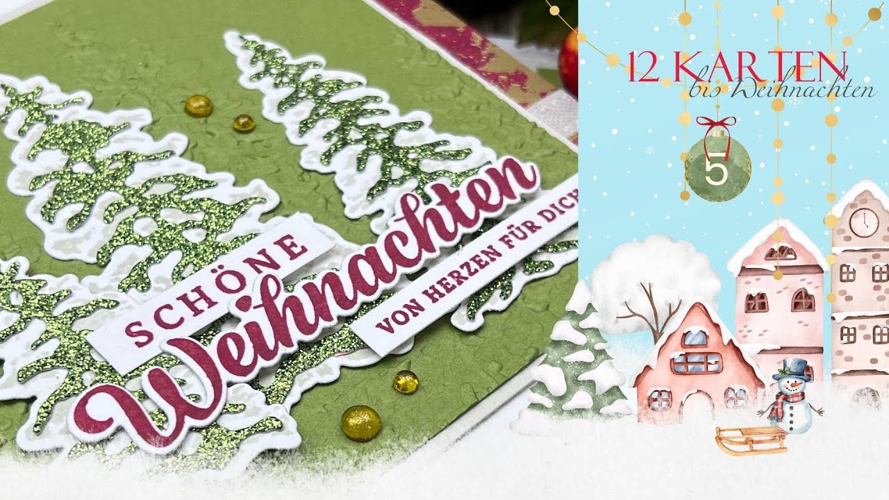🤶 12 Karten bis Weihnachten 2024 | Folge 11.05 | Im Weihnachtswald 🎄🎄🎄