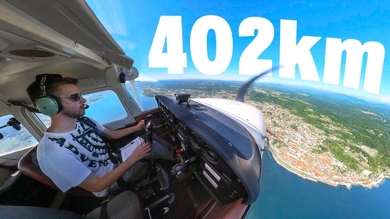 ho pilotato un AEREO per 402km DA SOLO