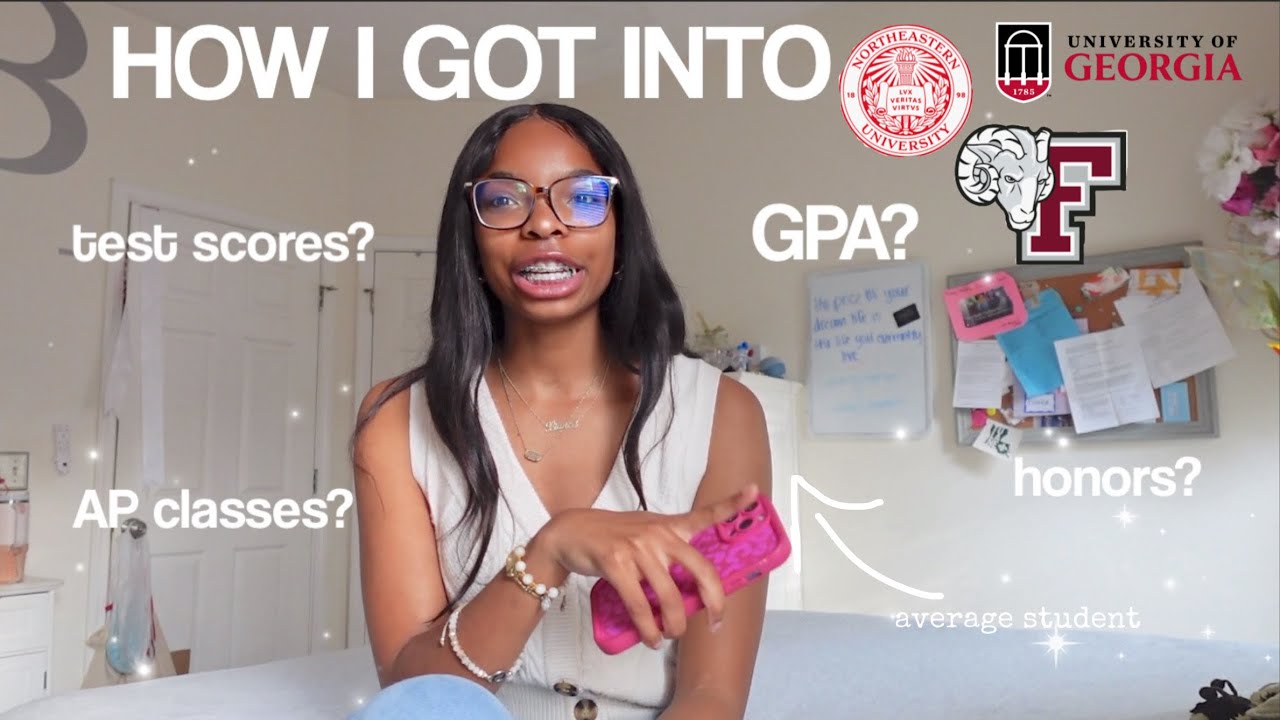 STATS & EXTRACURRICULARS | how i got into NORTHEASTERN, UGA, FORDHAM & MORE! | bianca