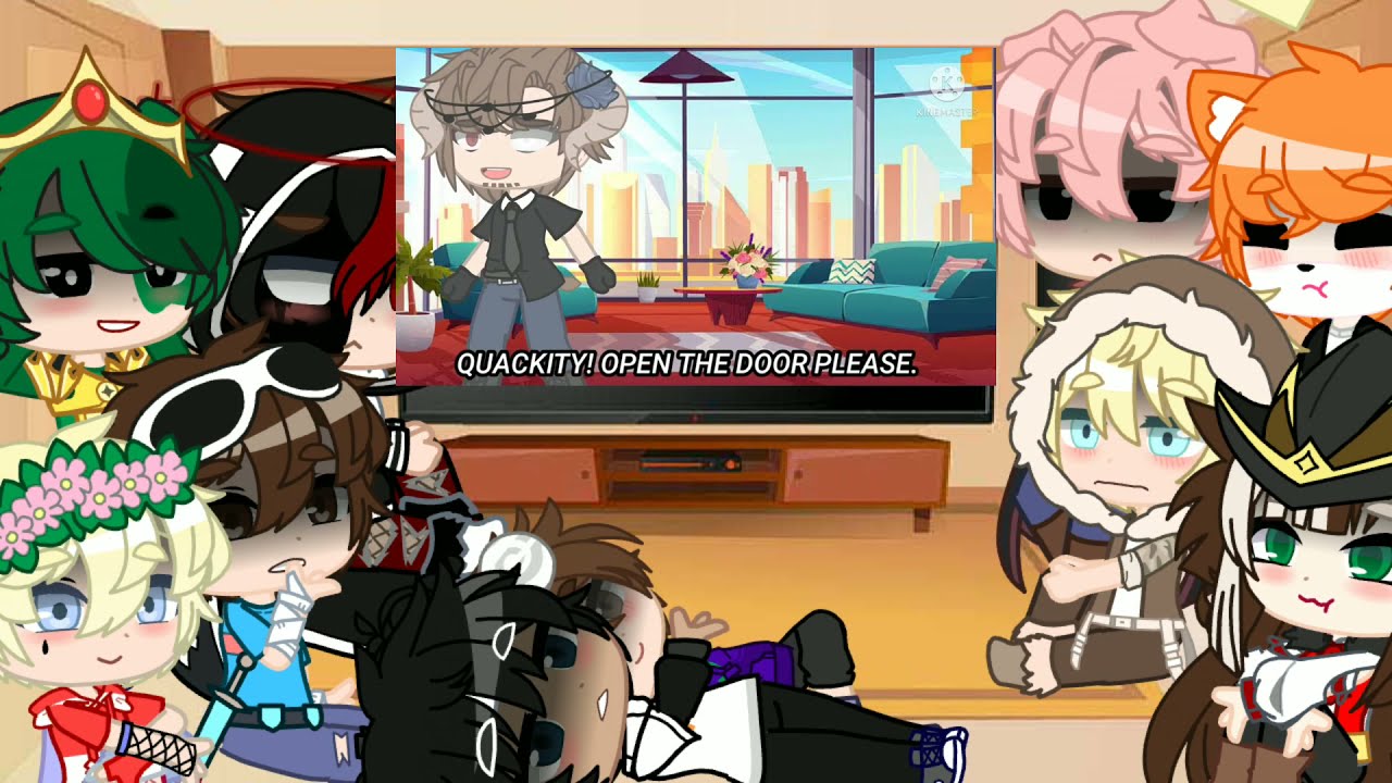 Mcyt react to Quackity