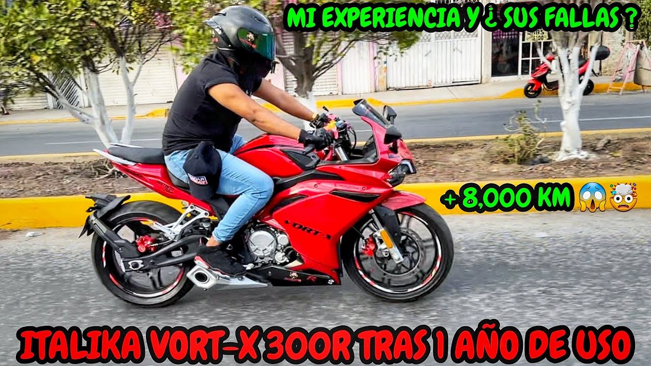 ASI LUCE TRAS 1 AÑO DE USO😱 ITALIKA VORTX 300R ANTES DE COMPRARLA MIRA ESTE VIDEO💯 LA RECOMIENDO🔥