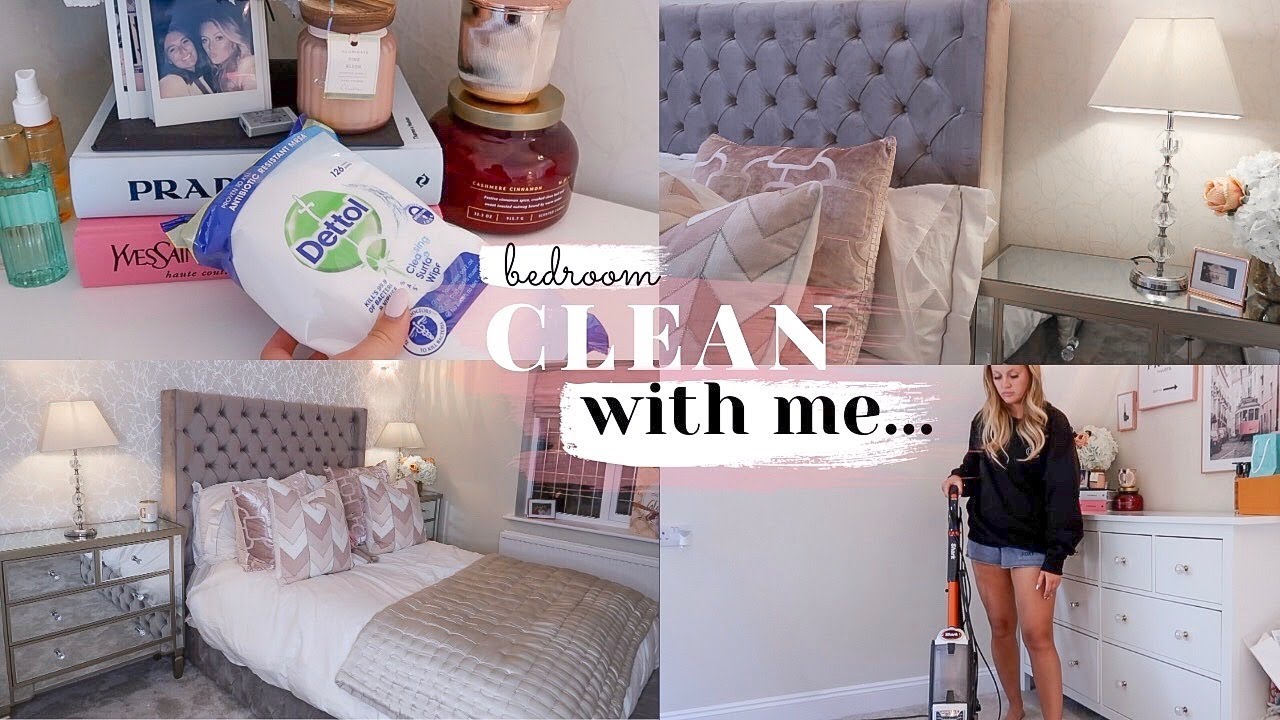 SPEED CLEAN WITH ME!!! BEFORE & AFTER MESSY BEDROOM....
