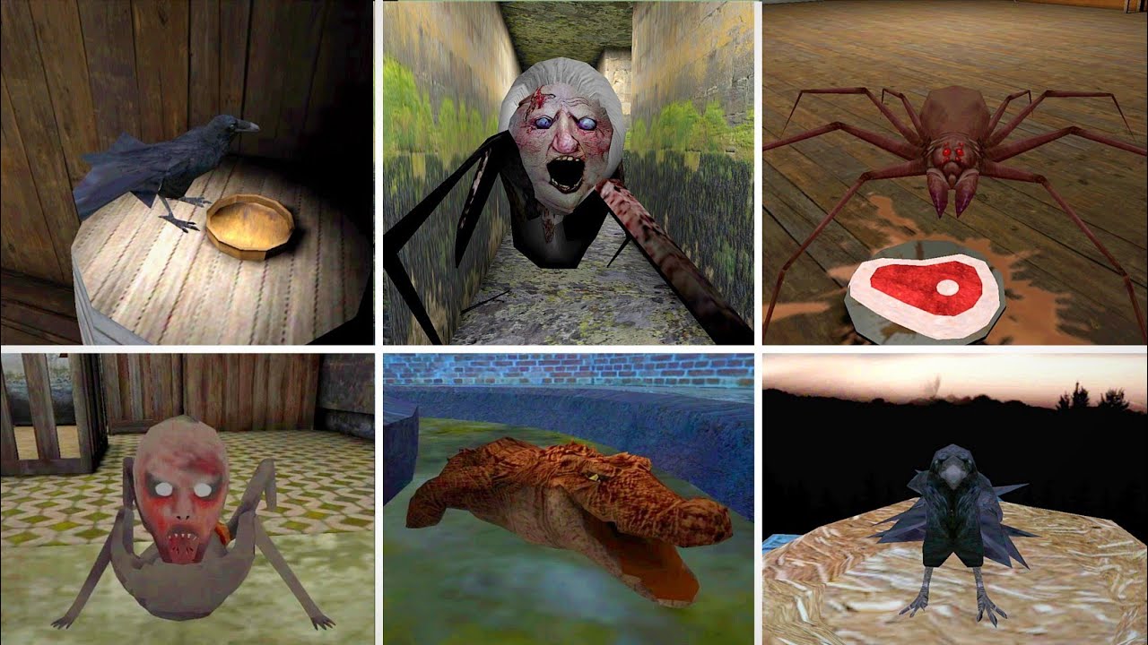 granny's all pet vs weapons 😂😂funny gameplay