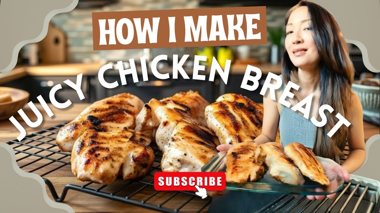 Perfectly Grilled Chicken Breast for Lunch (Juicy & Simple)