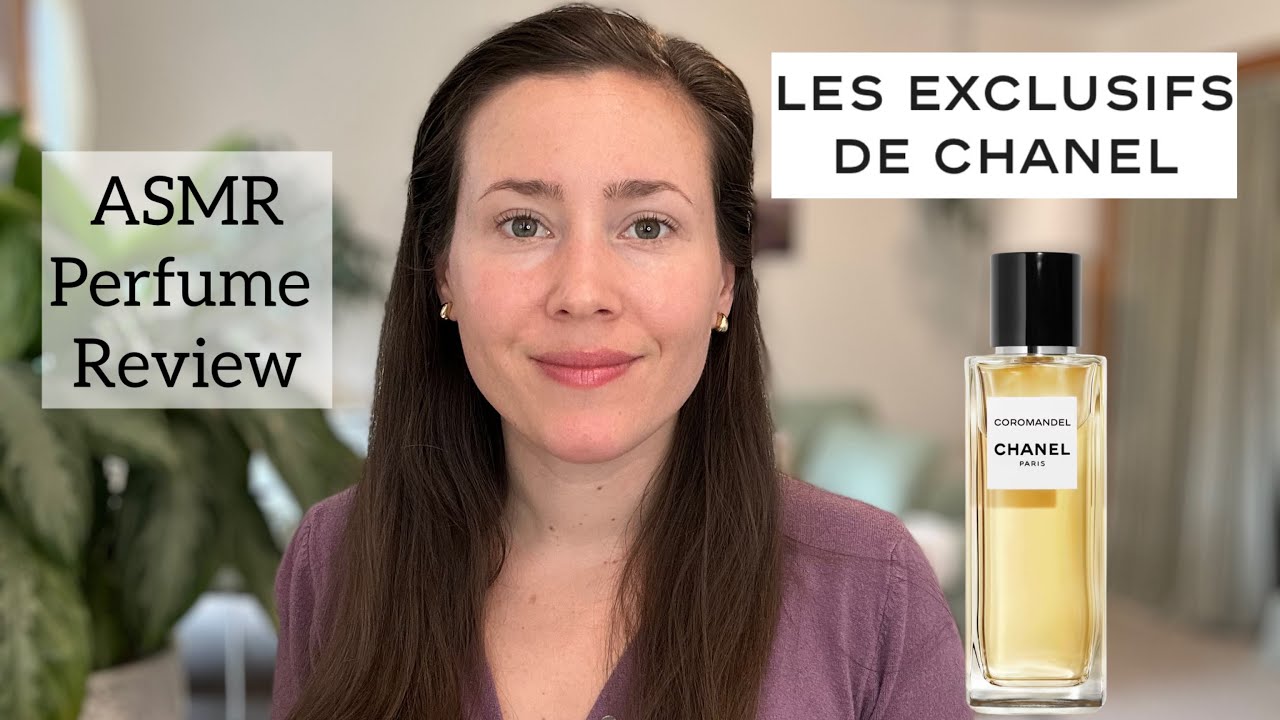ASMR Perfume Review - Chanel Les Exclusifs Samples - Glass Tapping & Whispering