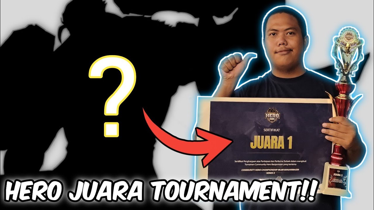 GUE IKUT TOURNAMENT MOBILE LEGENDS DAN MENANG🔥...