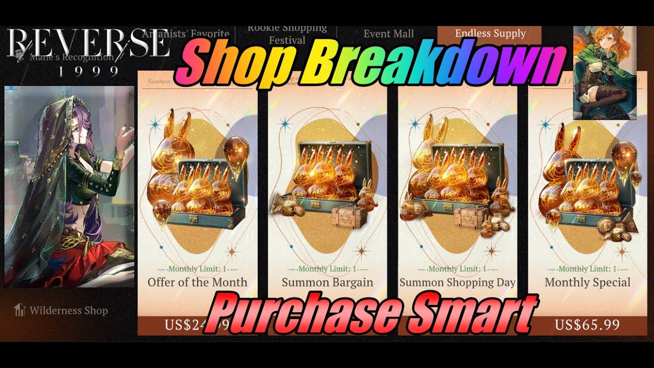 Shop Breakdown - What to buy and what to skip - Reverse1999