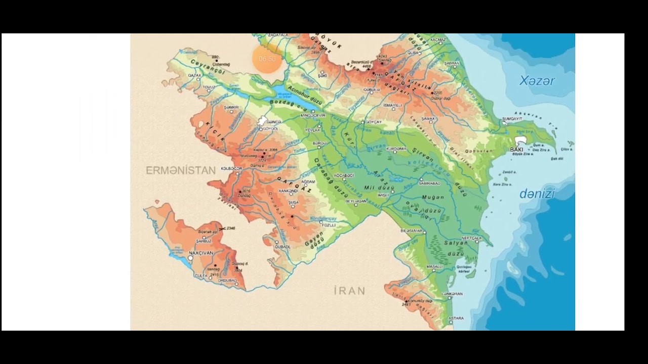 Azərbaycanın quru suları, Xəzər dənizi.