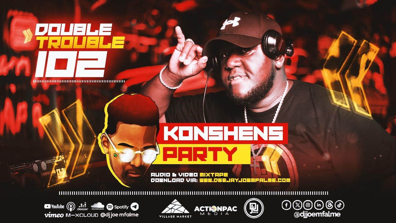 Dj Joe Mfalme Mixx 102 - Konshens Mix, Dancehall, Reggae, Riddims, Konshens Party.