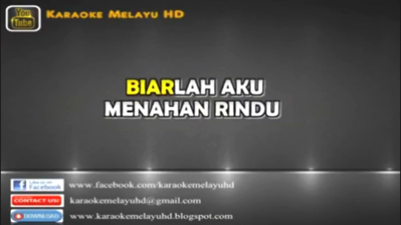 WANY HASRITA - Menahan Rindu (Official Karaoke Video) | Remastered