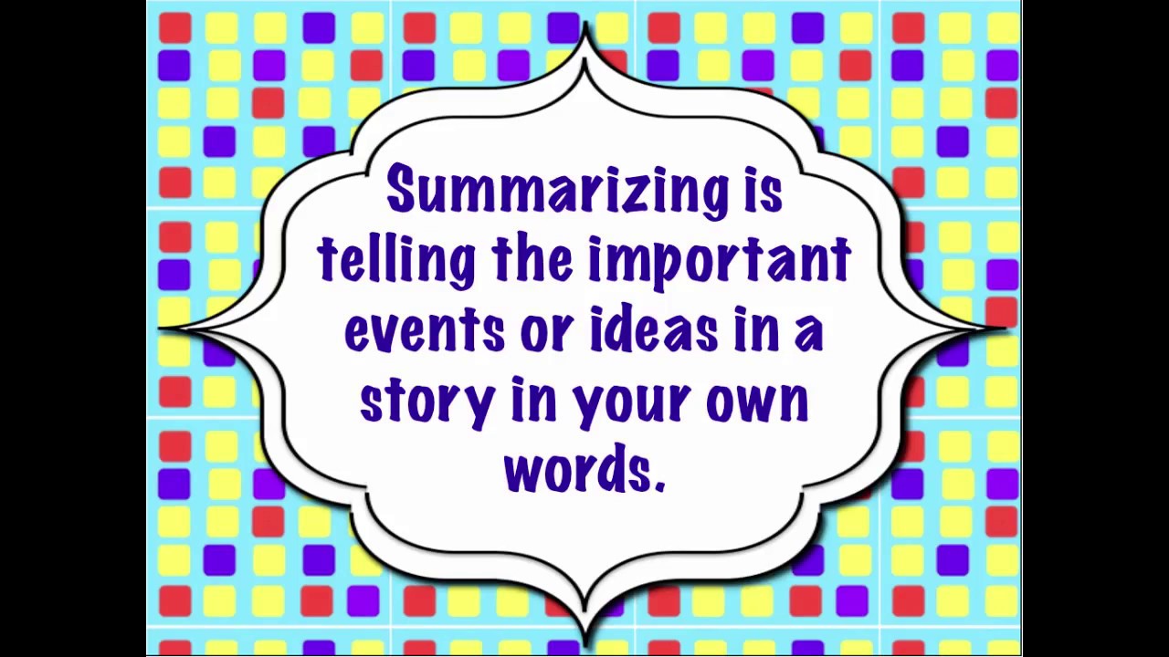 What is a Summary?