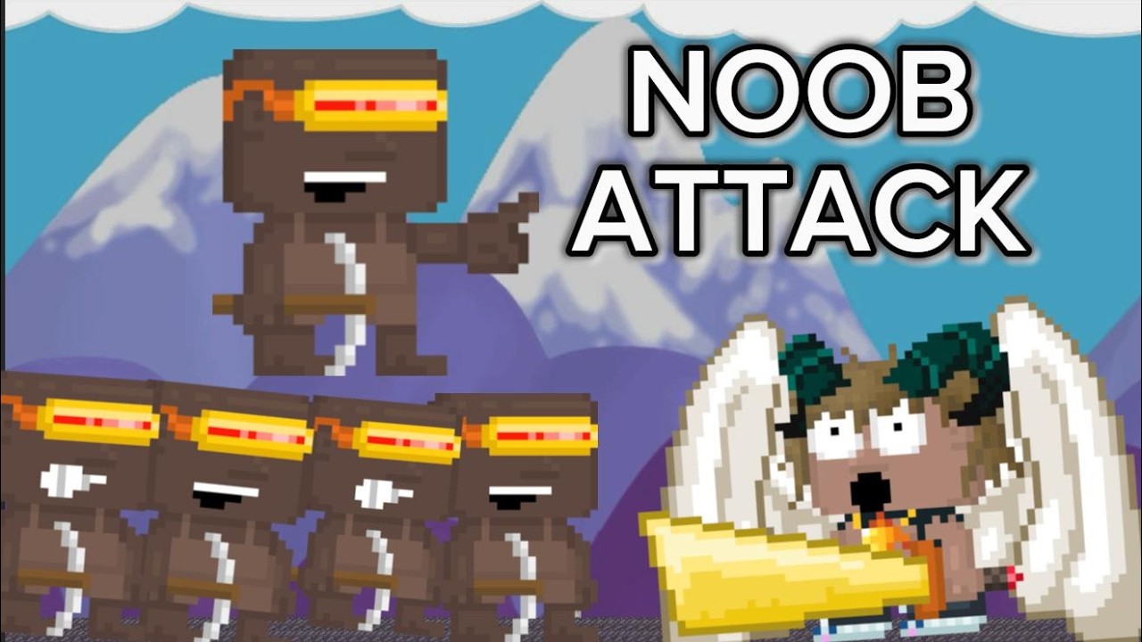 NOOBS RAID THE BIGGEST WORLDS IN GROWTOPIA | Growtopia