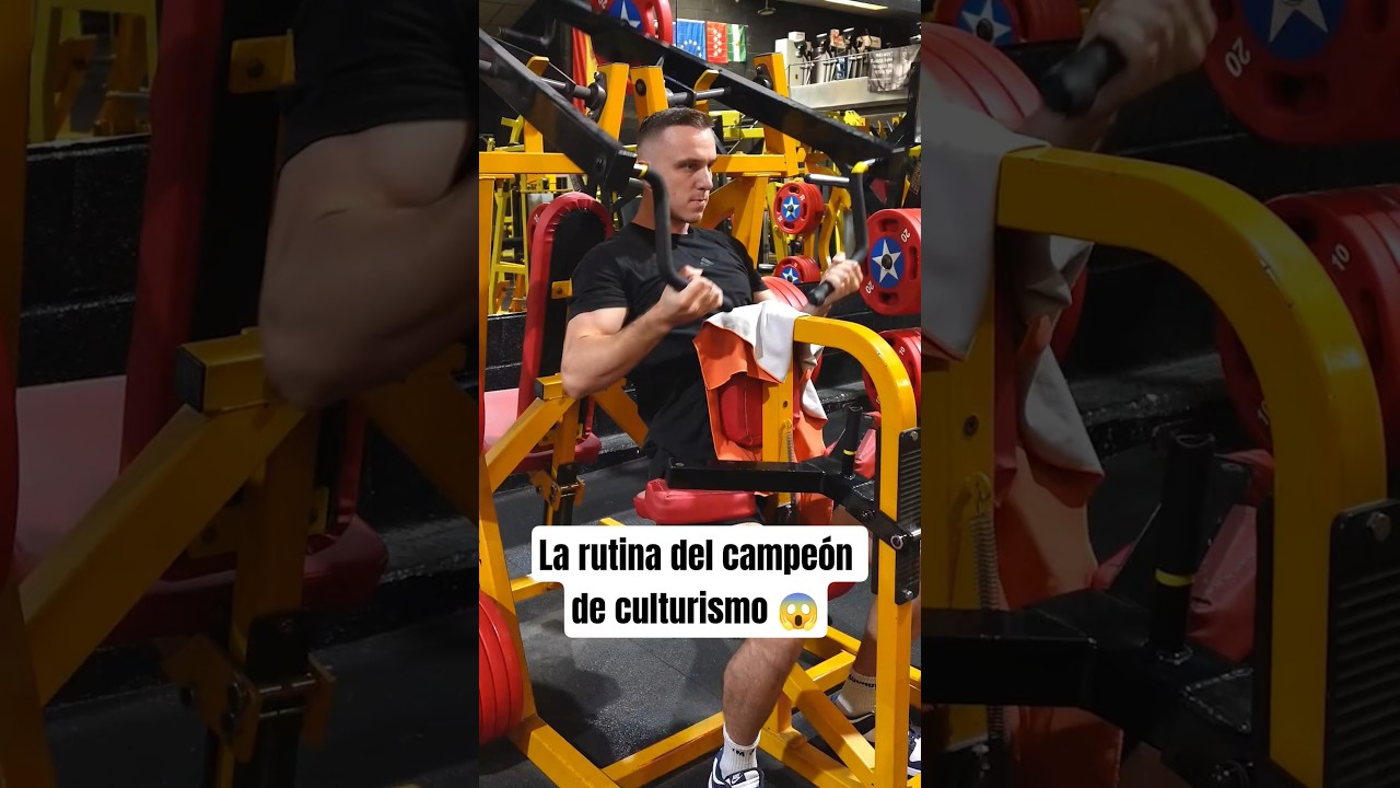 La rutina de espalda de Samson Dauda el mejor culturista del mundo #gym #fitness #bodybuilding