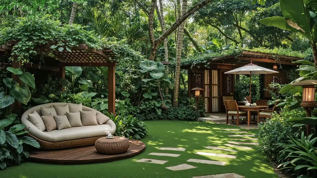 Spring Garden Jazz 🌷 Smooth Jazz Music for Relaxation, Focus & Peaceful Nature Vibes