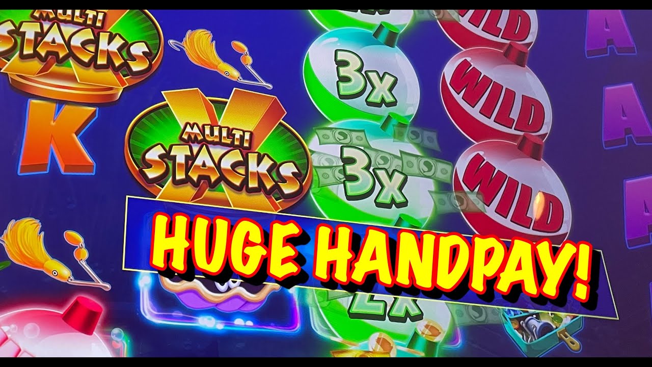 HUGE SUPER FUN JACKPOT HANDPAY on Super Reel Em In slot