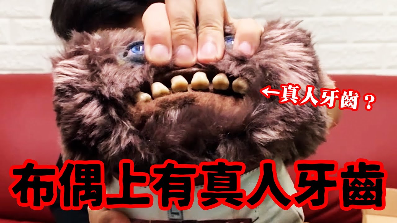 布偶上有真人牙齒？fuggler 牙齒怪
