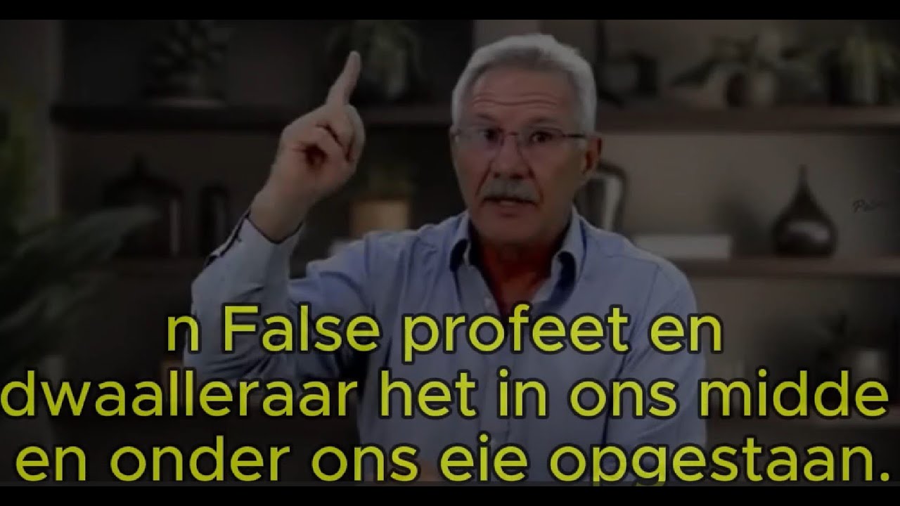 n False Profeet het onder ons opgestaan
