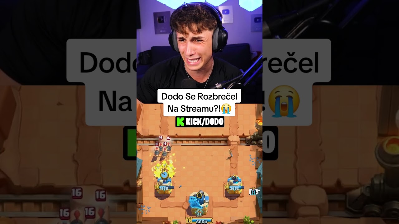 Dodo se Rozbrečel na Streamu?! 😭