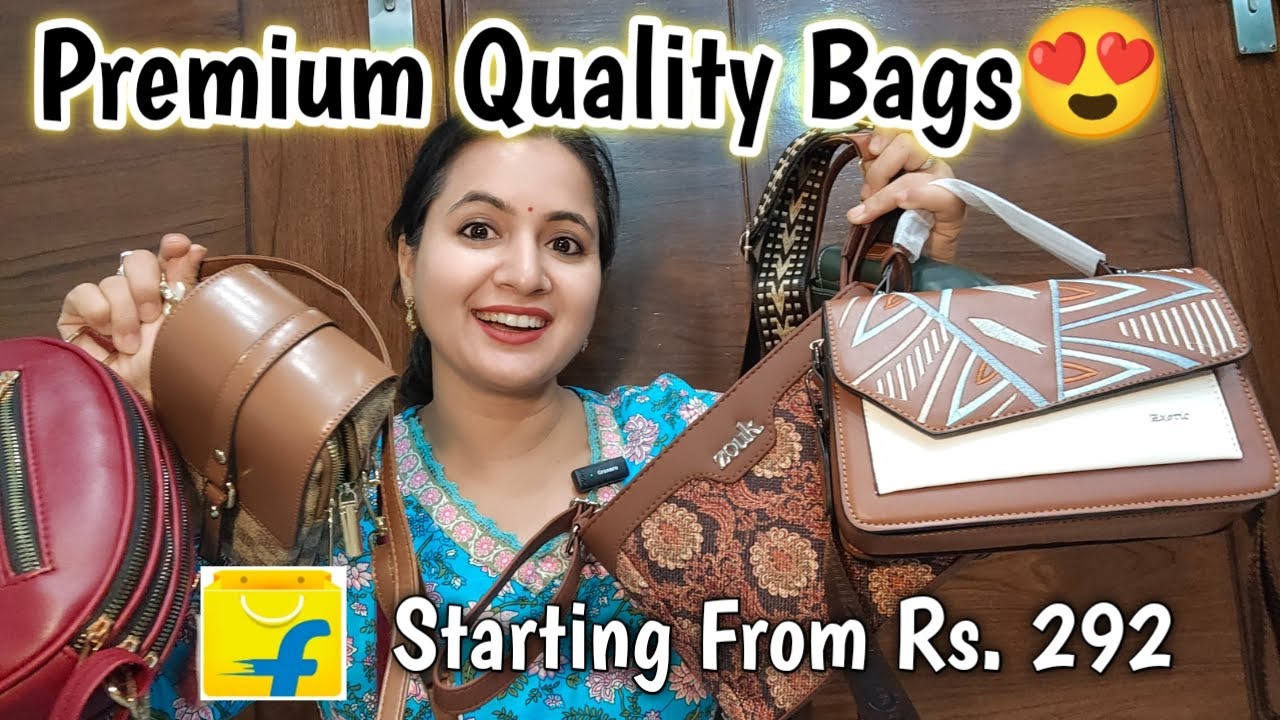 Premium Quality Bags Haul 💕 | Flipkart Sling Bag & office Bags Haul | Flipkart Haul | Neema's Corner