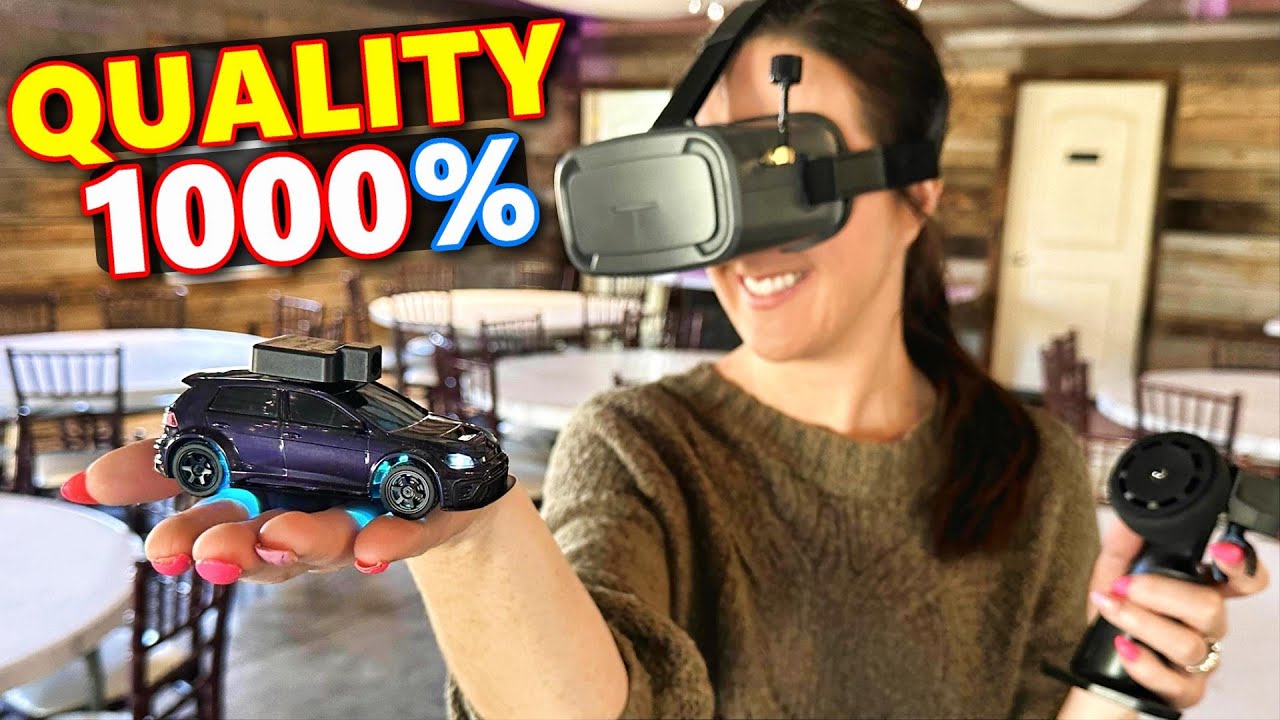 Better Than MARIO KART!! High Def FPV RC Car