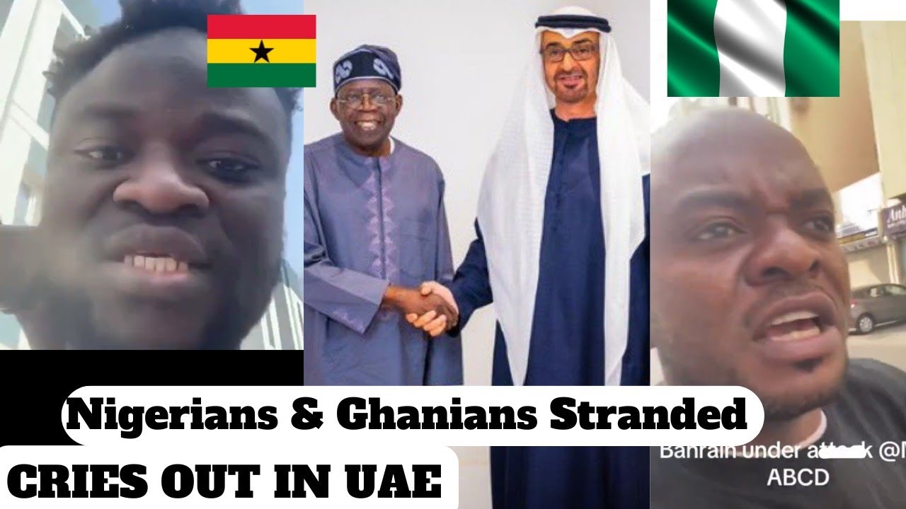 Nigerians share the War experience in Dubai Water and Bahrain | Iran attack Israel today