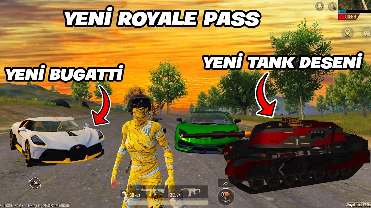 BUGATTİ ÇIKARTTIM PUBG MOBİLE Sandık Kutu Açılımı