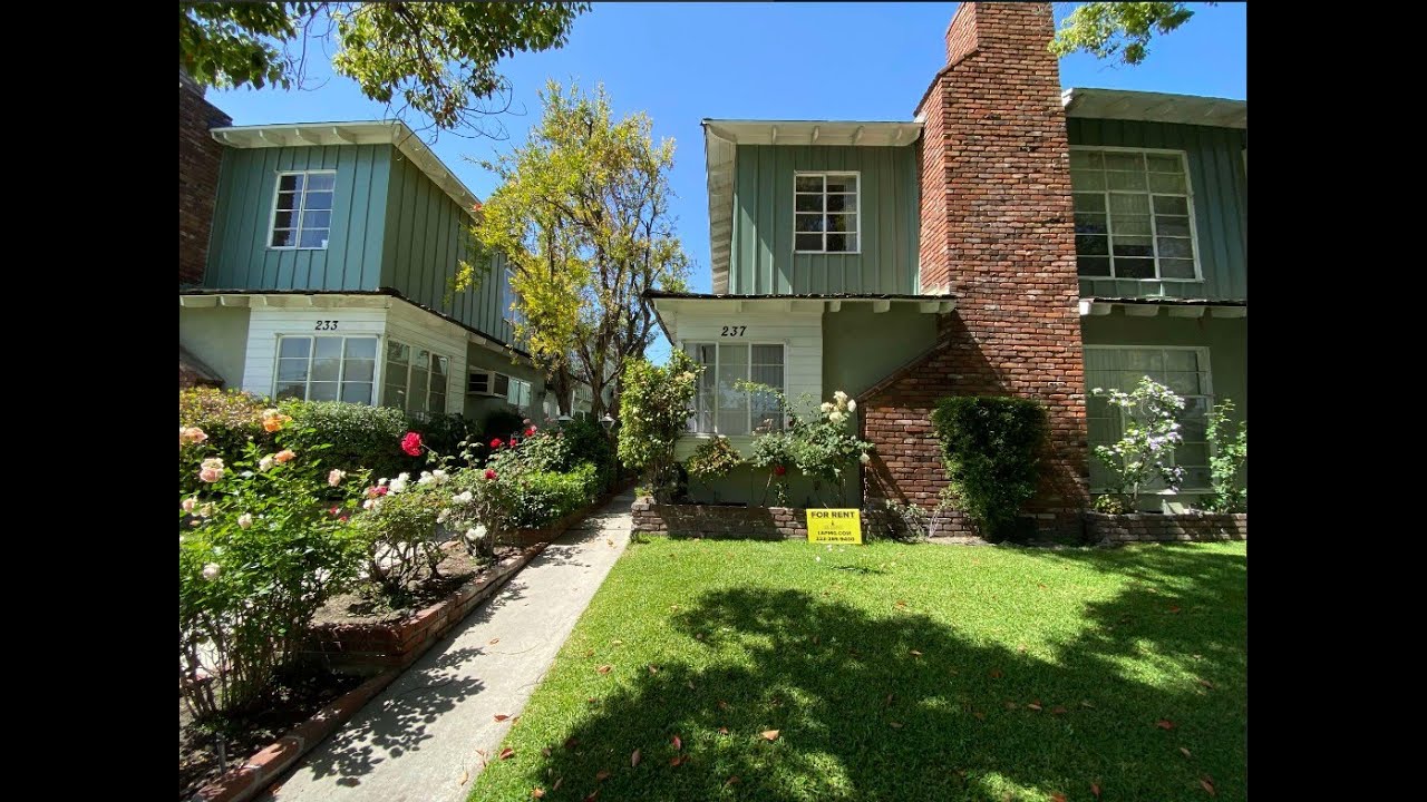 Burbank Apartments for Rent 2BR/1.5BA by Property Management in Burbank CA