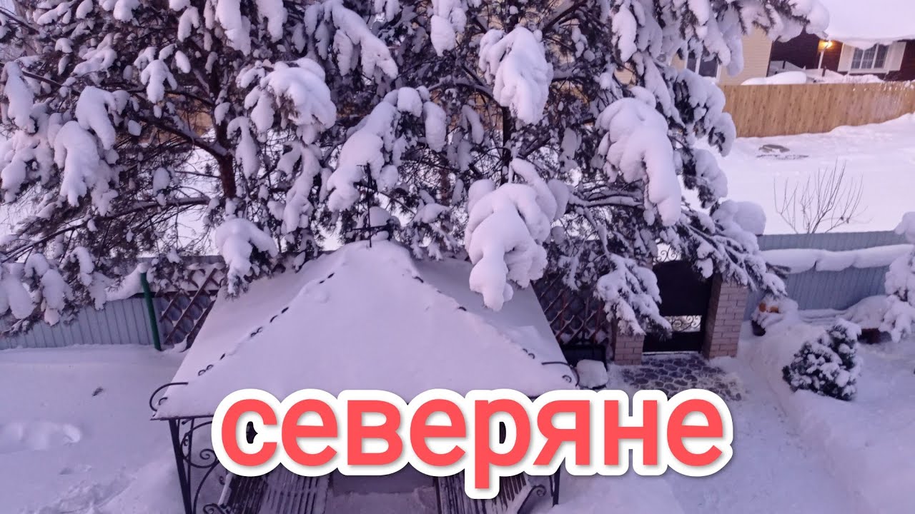 Жизнь на крайнем севере/наступает пора/уборка снега