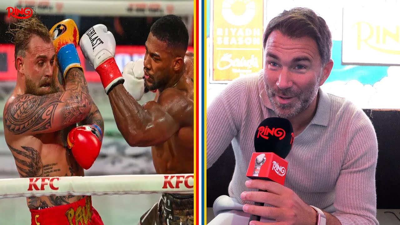 NEW! Eddie Hearn REACTS To Jake Paul 