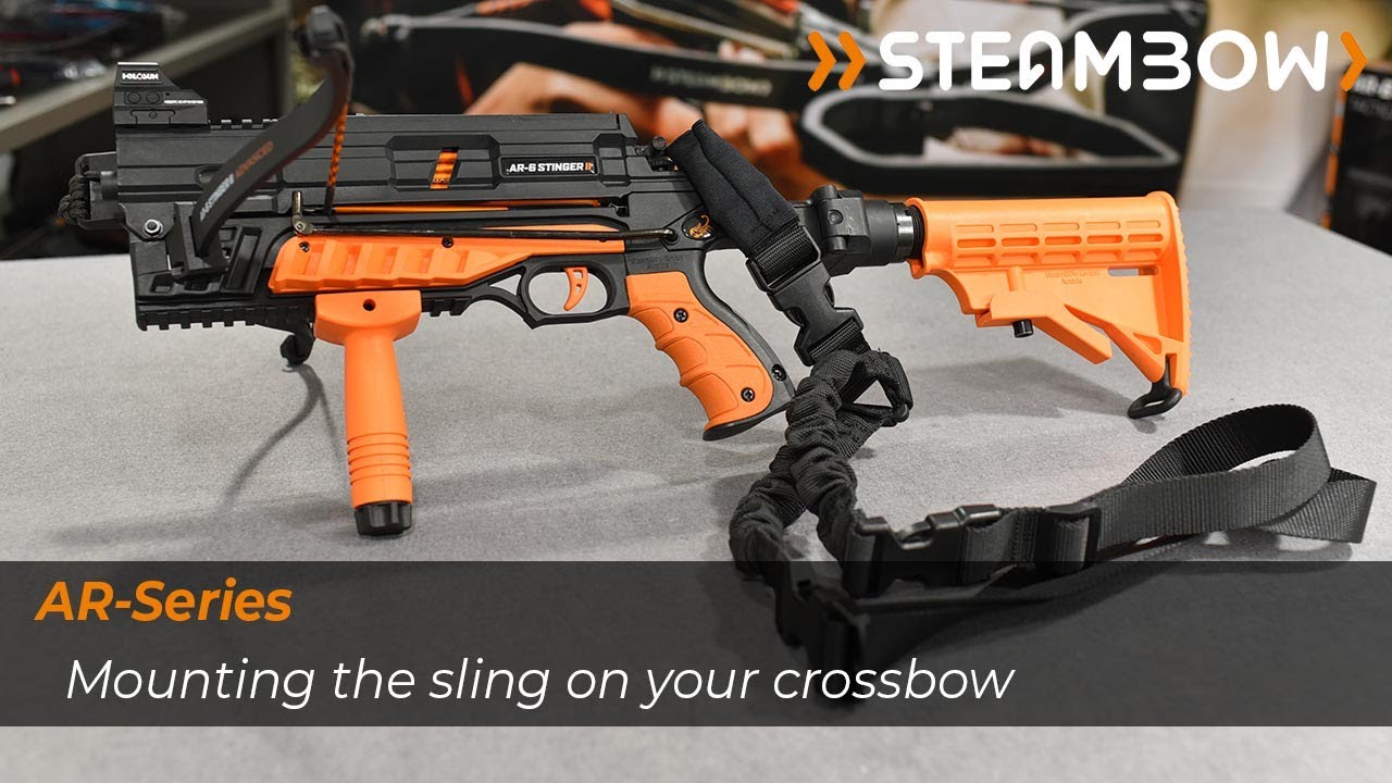 Mounting the sling on your Stinger II crossbow