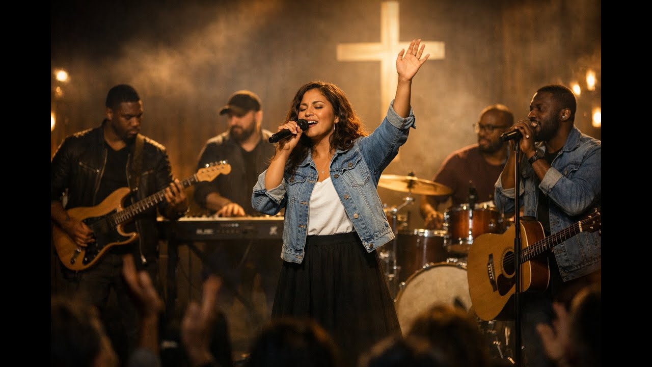 RECEBE A MINHA ADORAÇÃO - MÚSICA GOSPEL - CÉU ATMOSFÉRICO JAZZ BRASIL