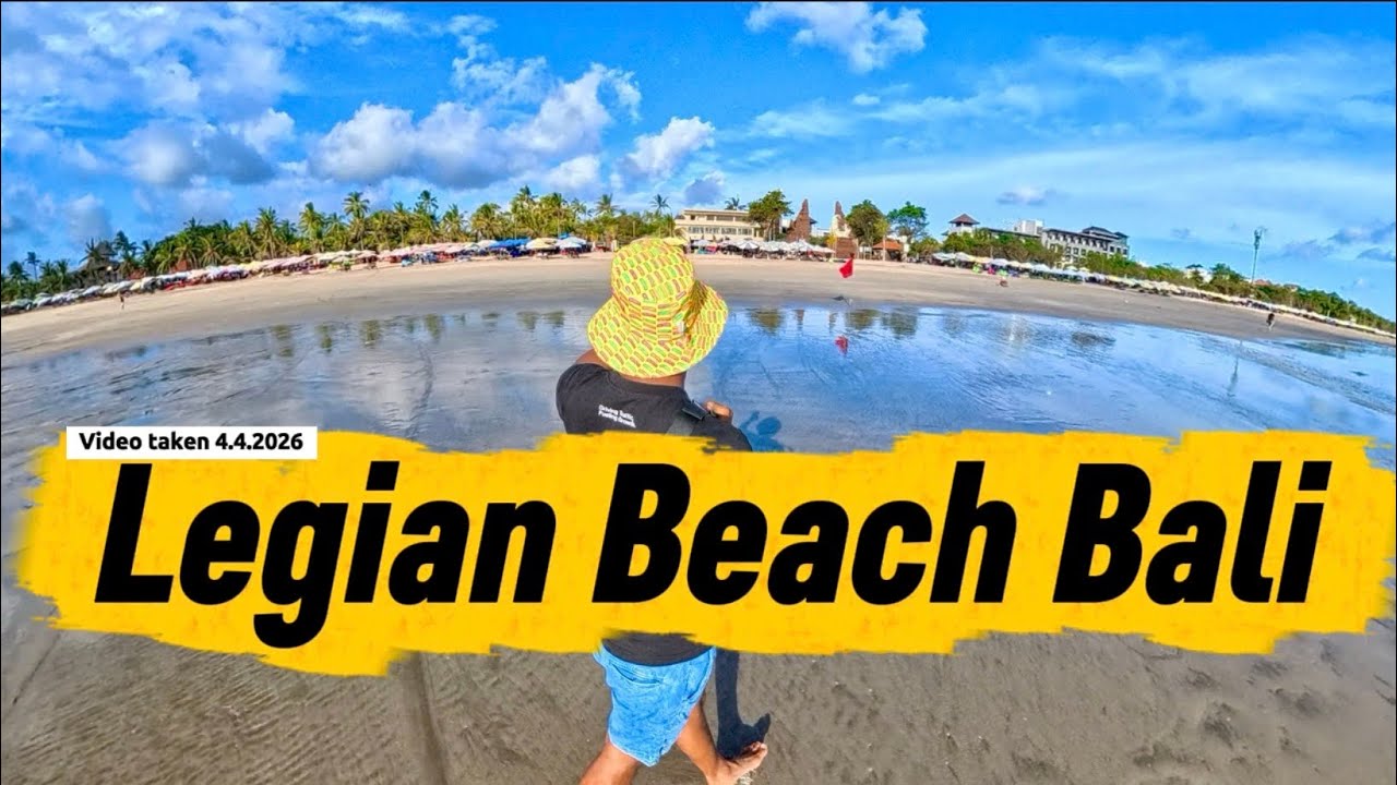 Legian Beach Bali, The Beach from the airport to Peti Tenget beach will fill with sand soon