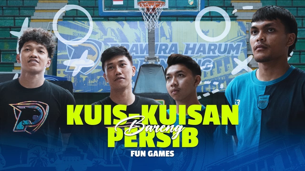 UAS, UJIAN ALA SANDY BARENG TIM PERSIB | FUN GAMES PRAWIRA - TEBAK-TEBAKIN
