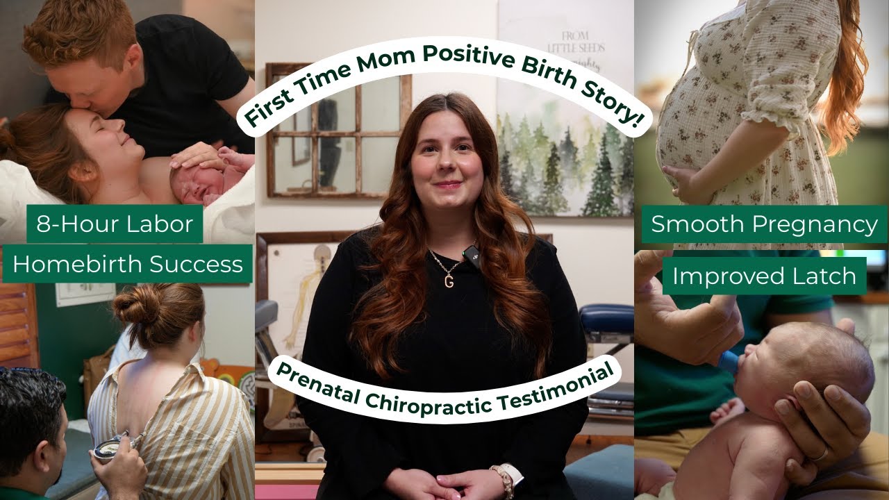 How Prenatal Chiropractic Led to this FTM's Comfortable Pregnancy, 8-Hour Labor & Better Baby Latch!