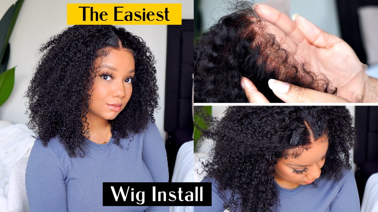 ONLY $128?! 😱 The EASIEST & FASTEST Install for Spring 🔥 4B Kinky Edges on A Wig? | Sunber Hair