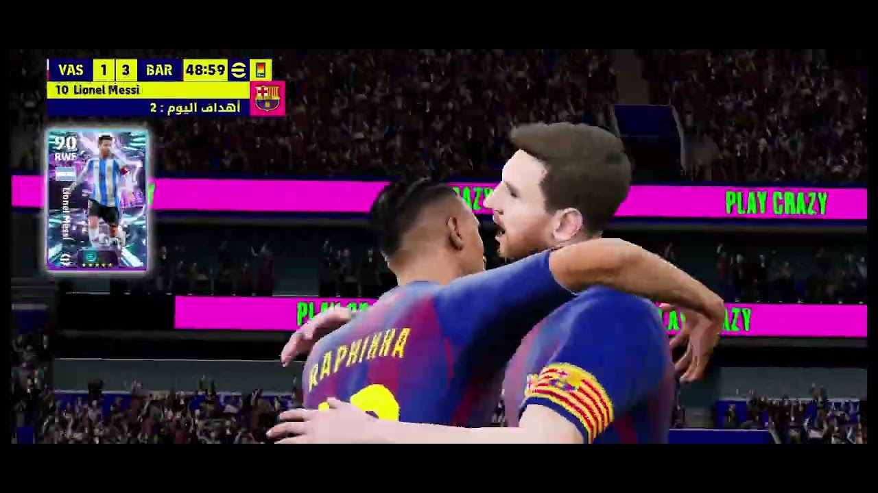 efootball 26 Mohammed Salah and Messi agreat goals footballer for match by dokkmanalex